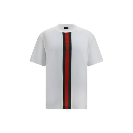 Gucci White Cotton T-Shirt
