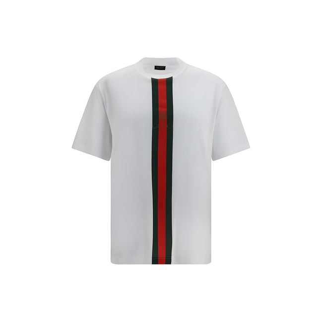 Gucci White Cotton T-Shirt