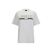 Gucci White Cotton T-Shirt