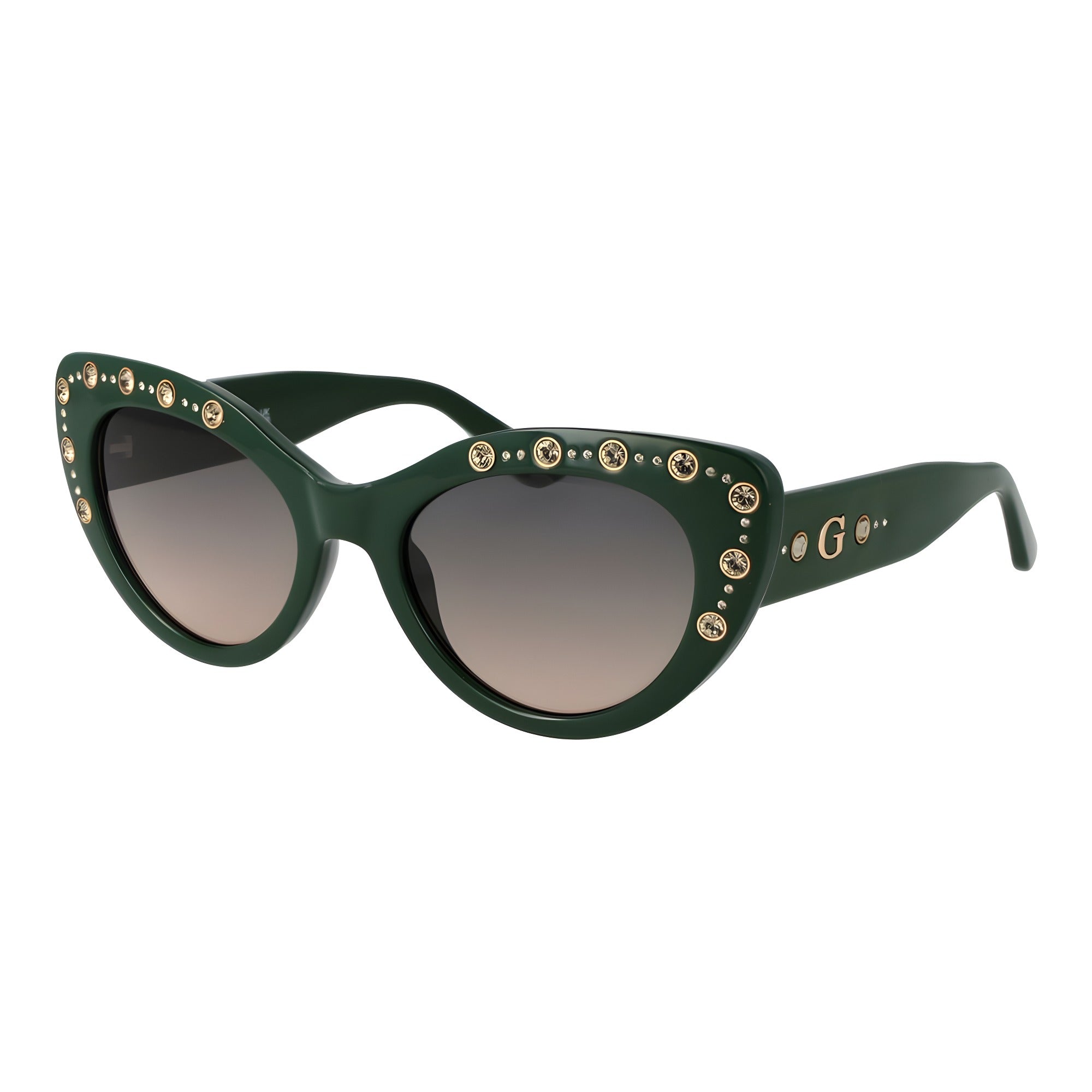 Ochelari de soare Guess bicolori din plastic