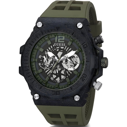 Ceas sport Guess bicolor din material sintetic