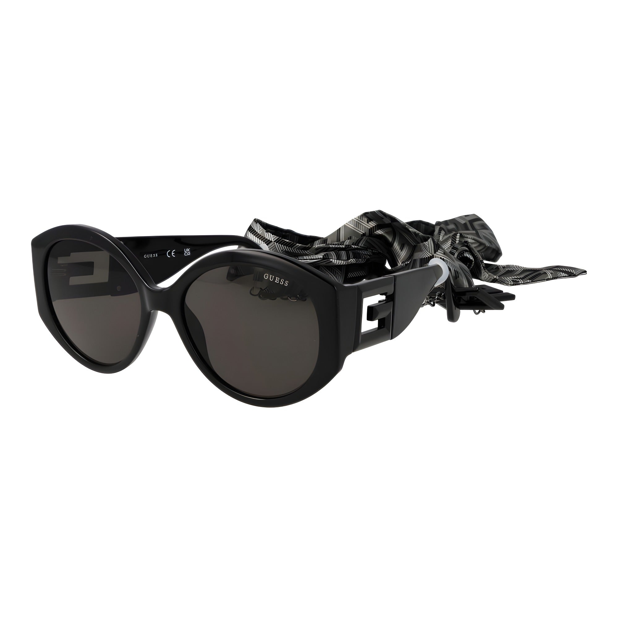 Ochelari de soare Guess negri