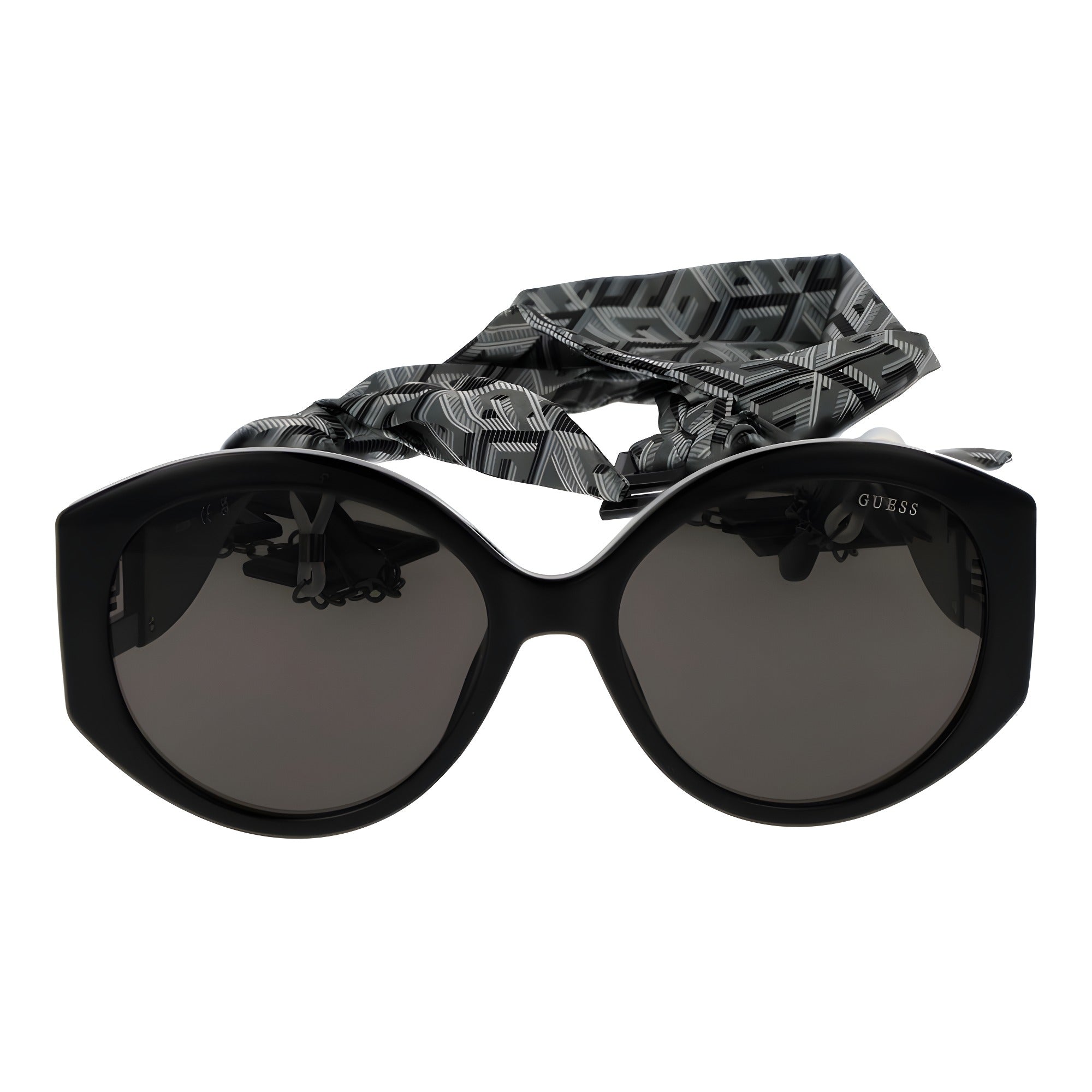 Ochelari de soare Guess negri