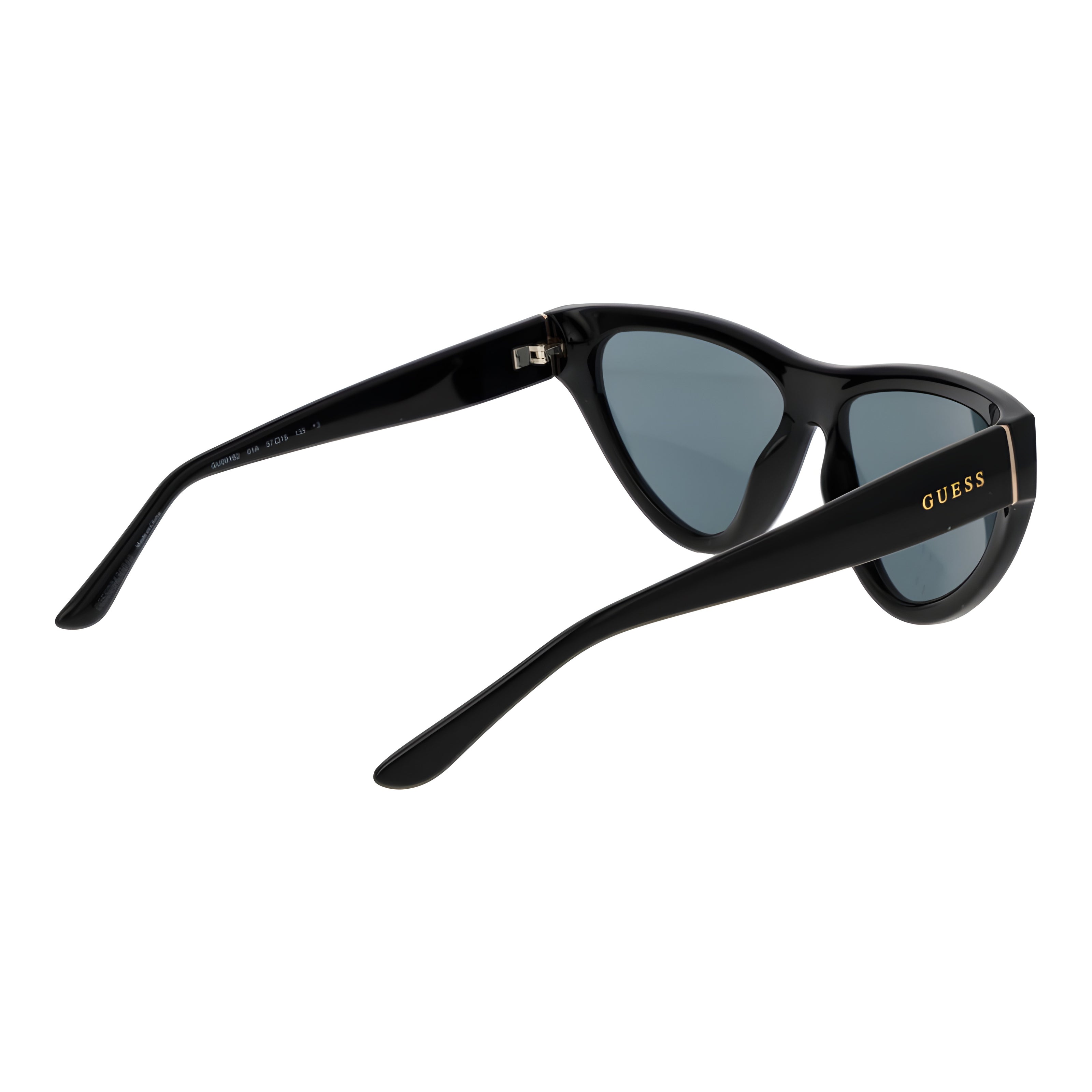 Ochelari de soare Guess din plastic negru
