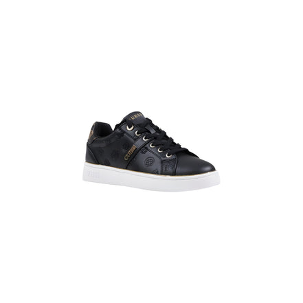 Guess Black Polyethylene Low Top Sneakers