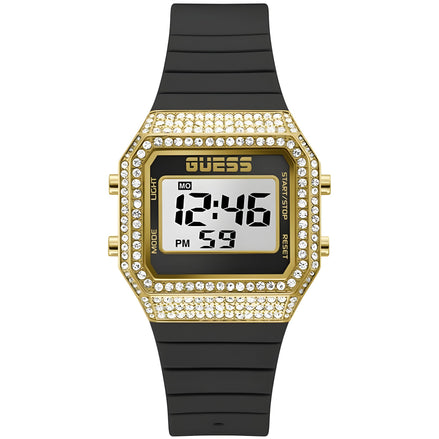 Guess Black Synthetic Digital Watch