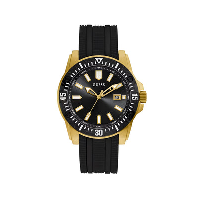 Guess Black Synthetic Dress Watch
