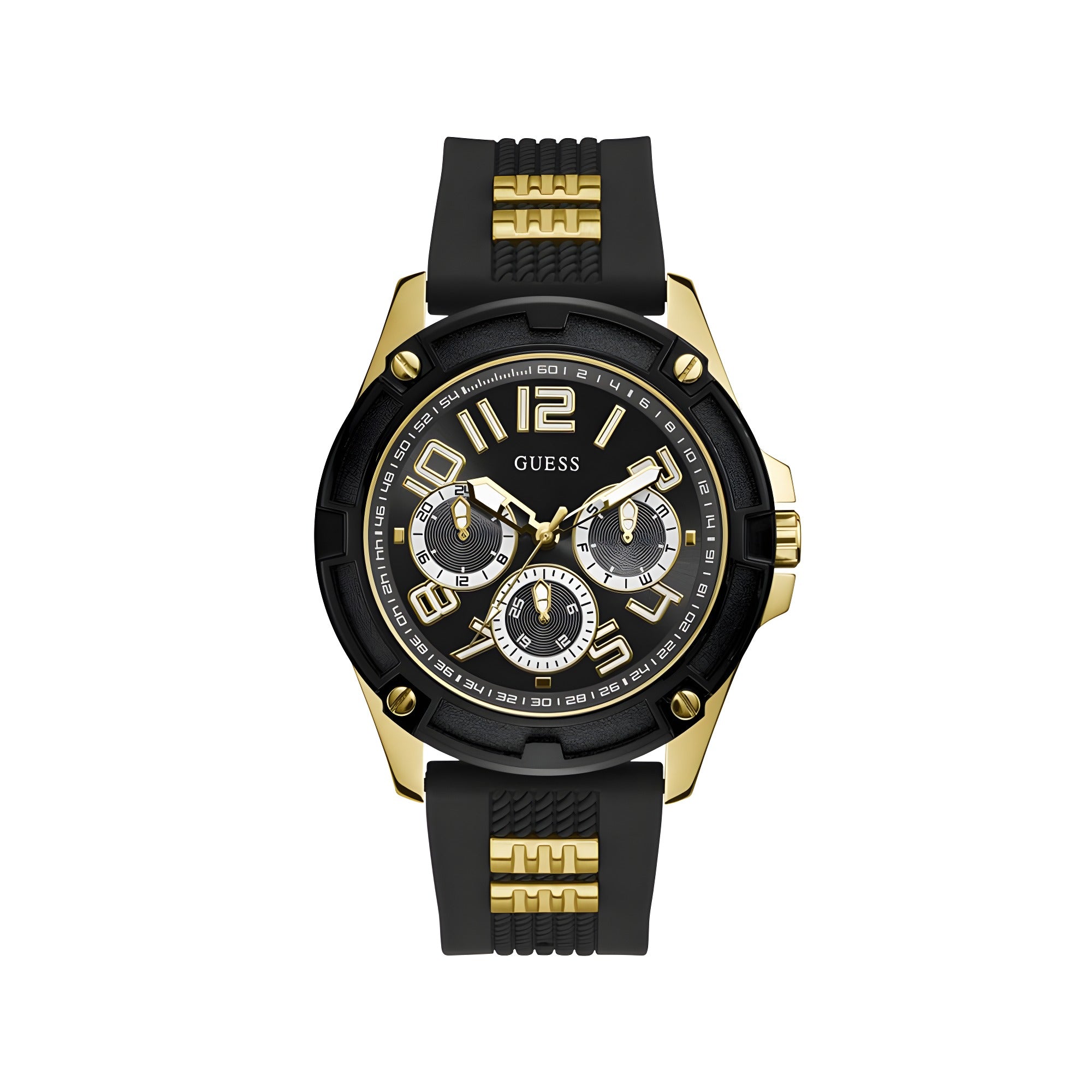 Guess Black Synthetic Dress Watch