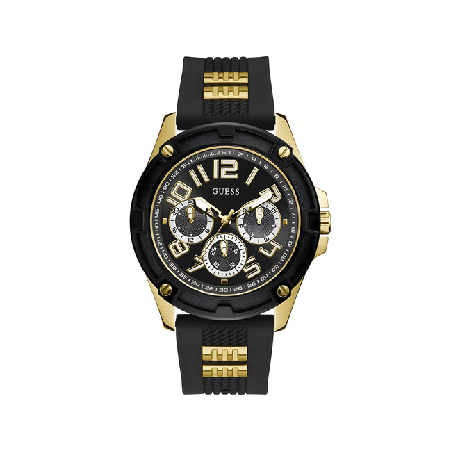 Guess Black Synthetic Dress Watch