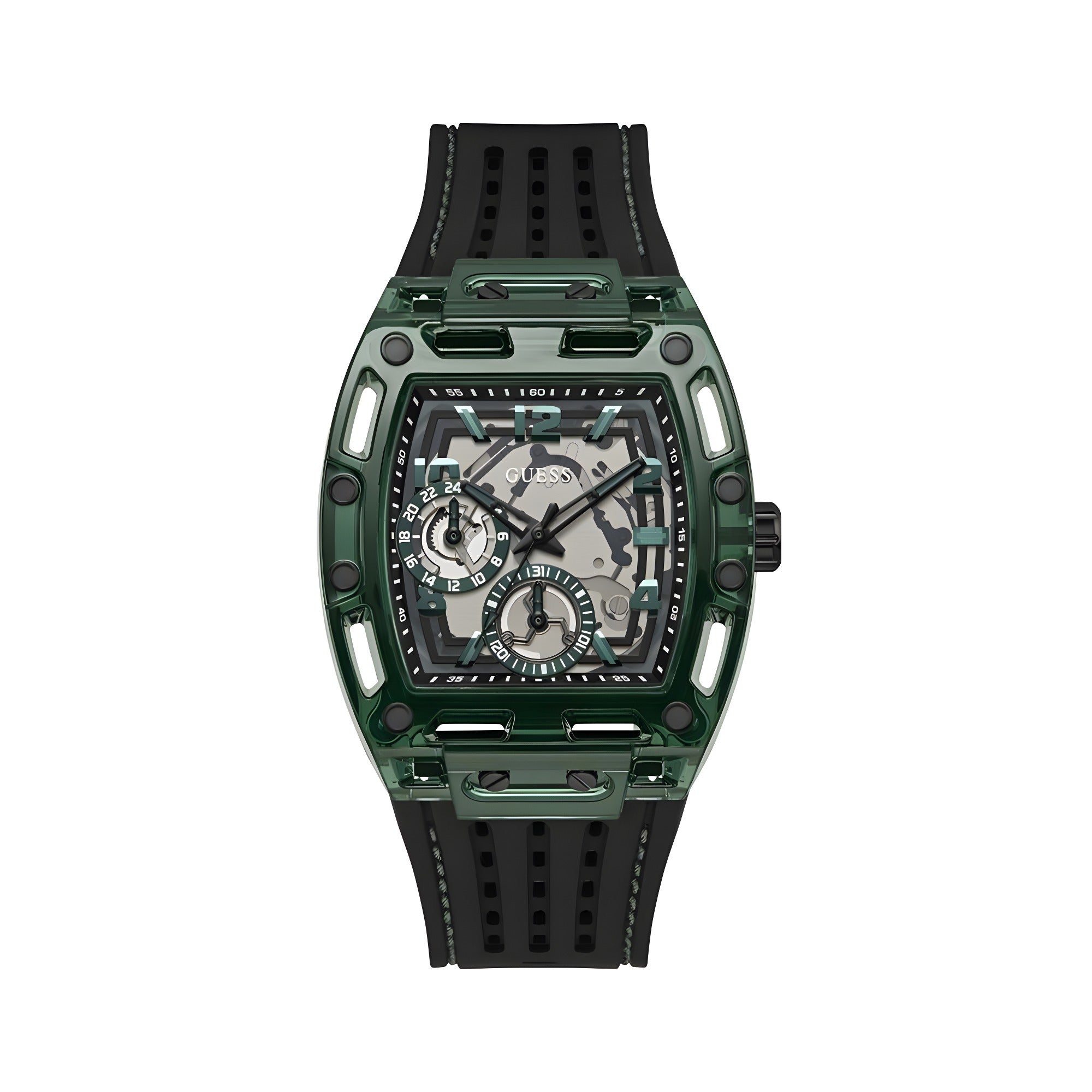Guess Black Synthetic Sport Watch