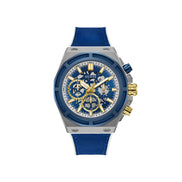 Guess Blue Synthetic Dress Watch