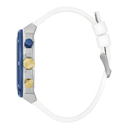Guess Blue Synthetic Dress Watch