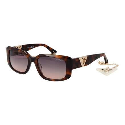 Ochelari de soare Guess maro din acetat