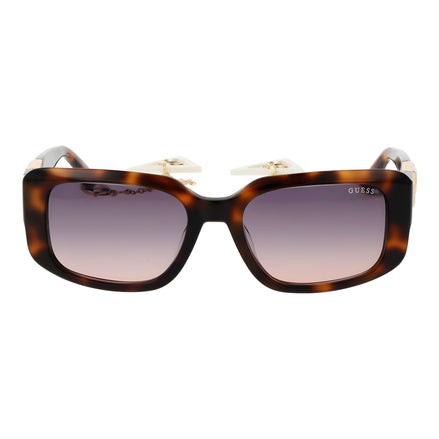 Ochelari de soare Guess maro din acetat