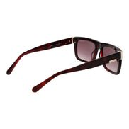 Ochelari de soare Guess maro din acetat