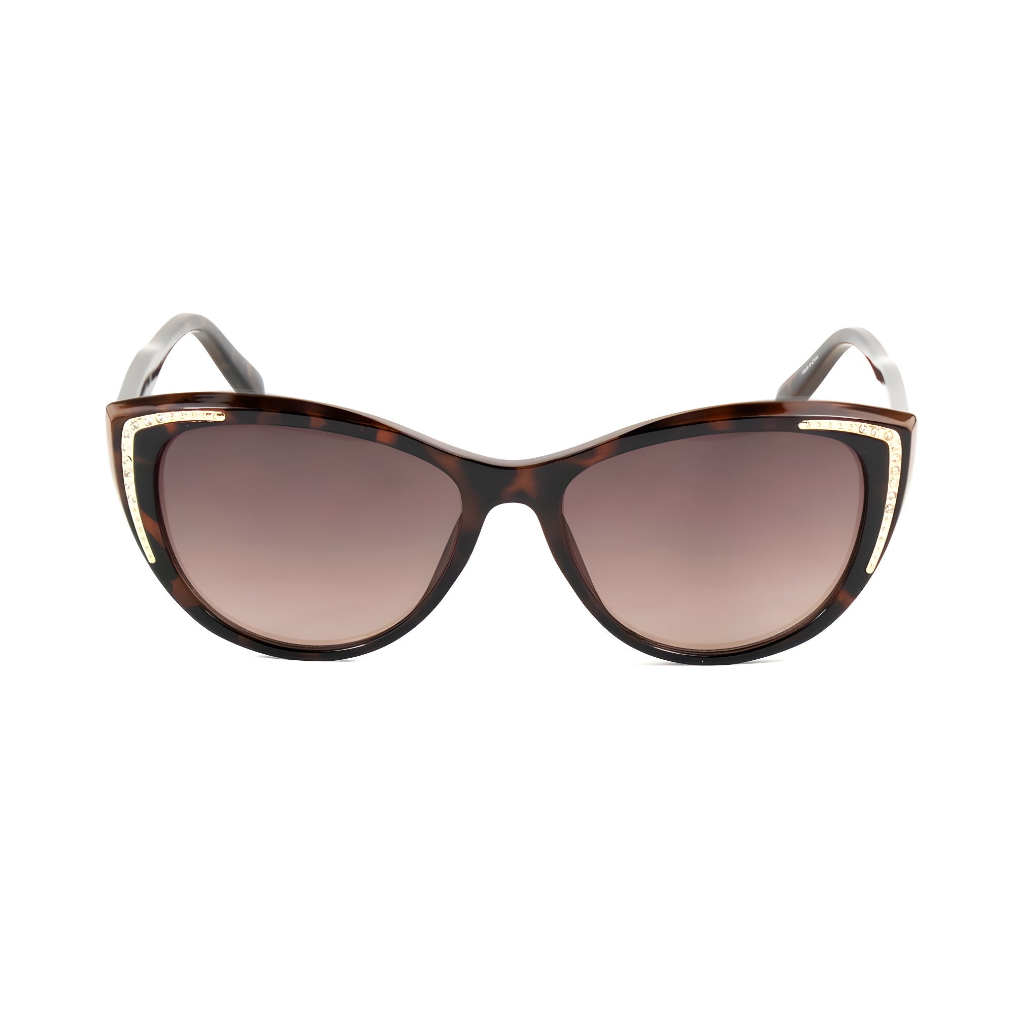 Ochelari de soare Guess maro, cu injecție de plastic