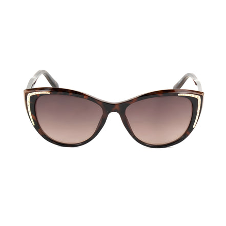 Ochelari de soare Guess maro, cu injecție de plastic