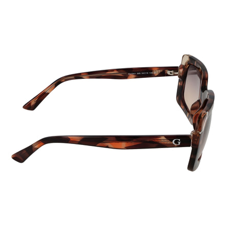 Guess Brown Rectangle Sunglasses