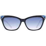 Ochelari de soare Guess maro albastru cat eye