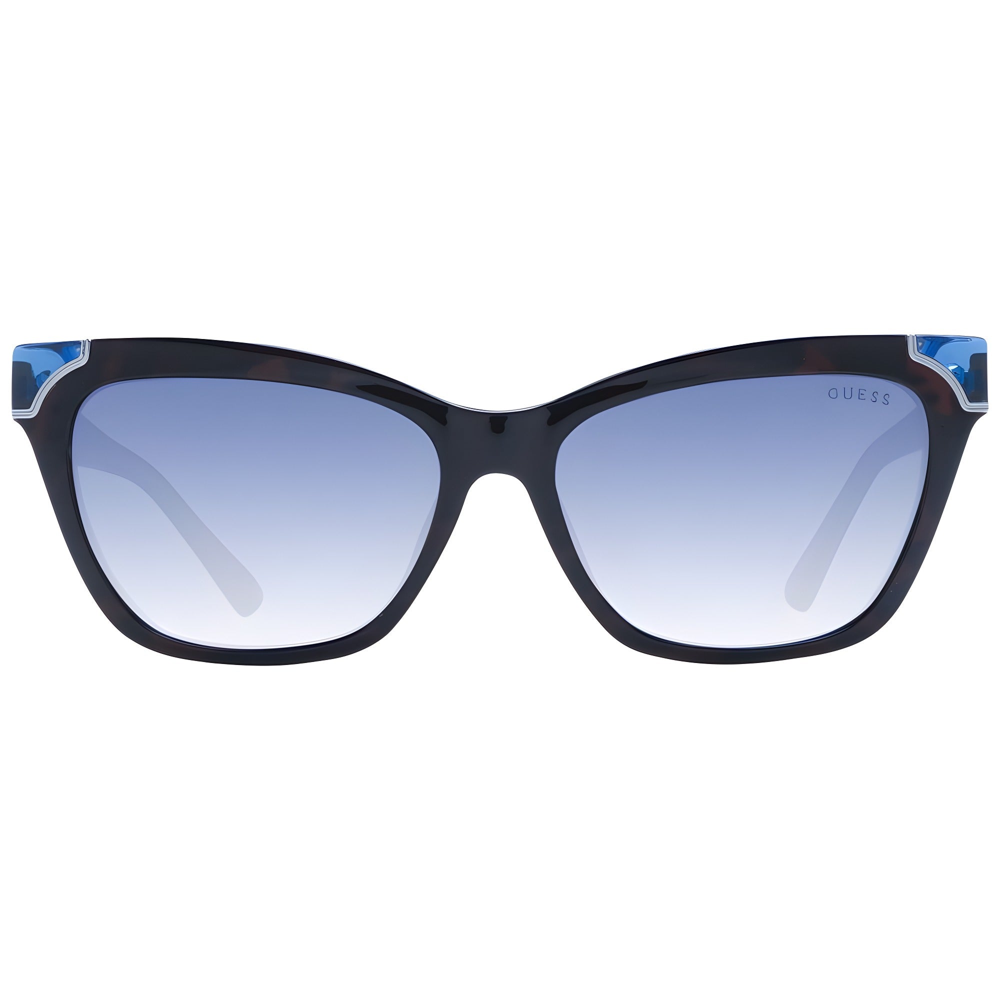 Ochelari de soare Guess maro albastru cat eye