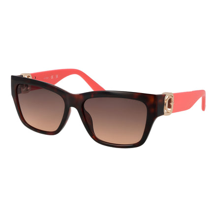 Ochelari de soare Guess maro din plastic
