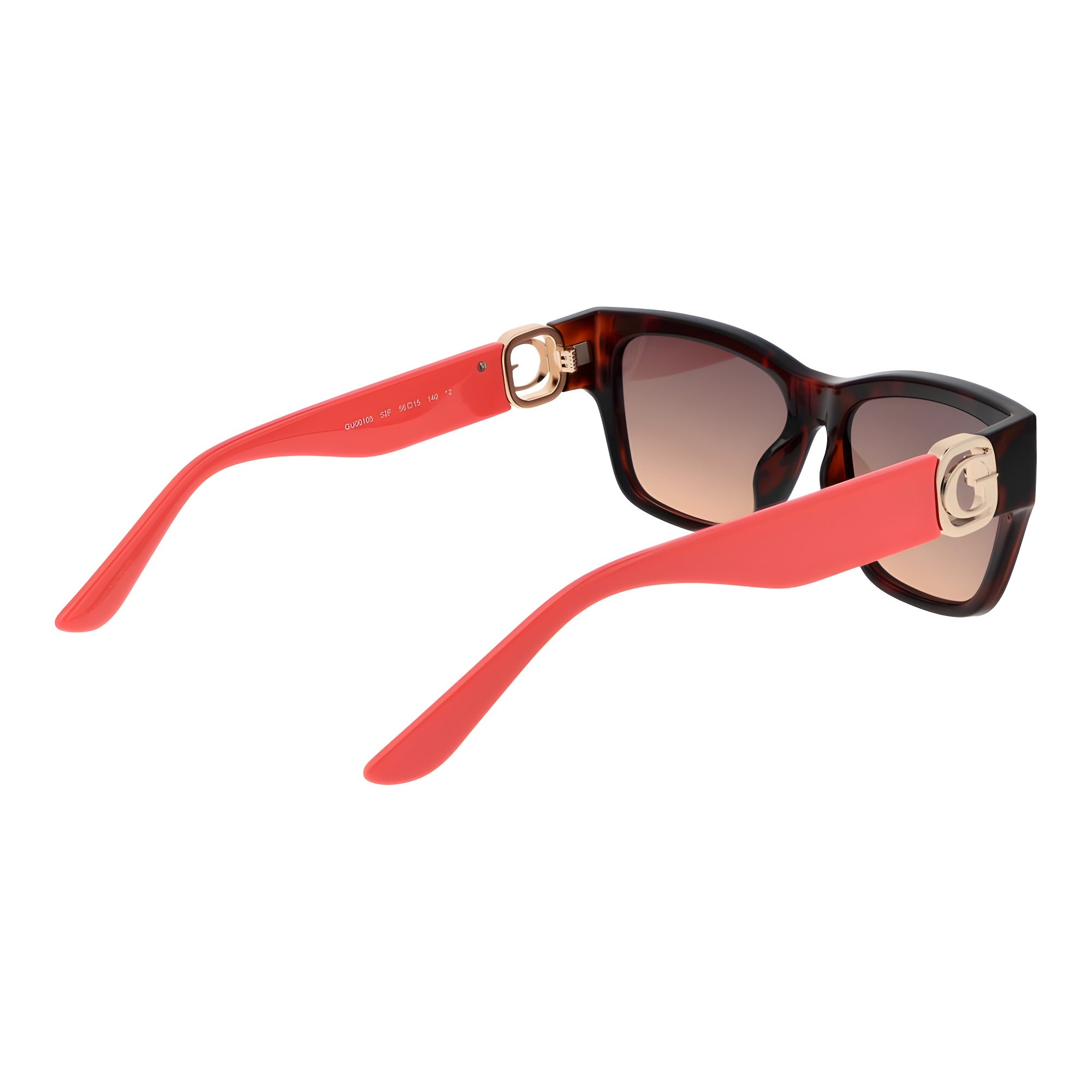Ochelari de soare Guess maro din plastic