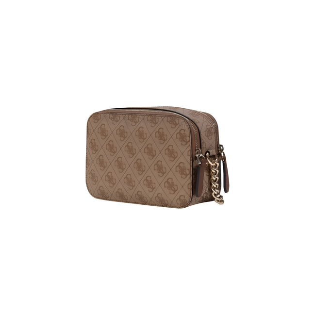 Guess Brown Polyethylene Handbag