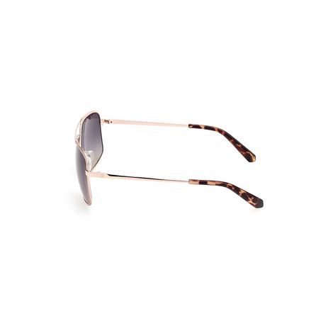 Ochelari de soare Guess aurii din metal