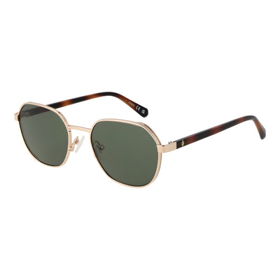 Ochelari de soare Guess aurii din metal