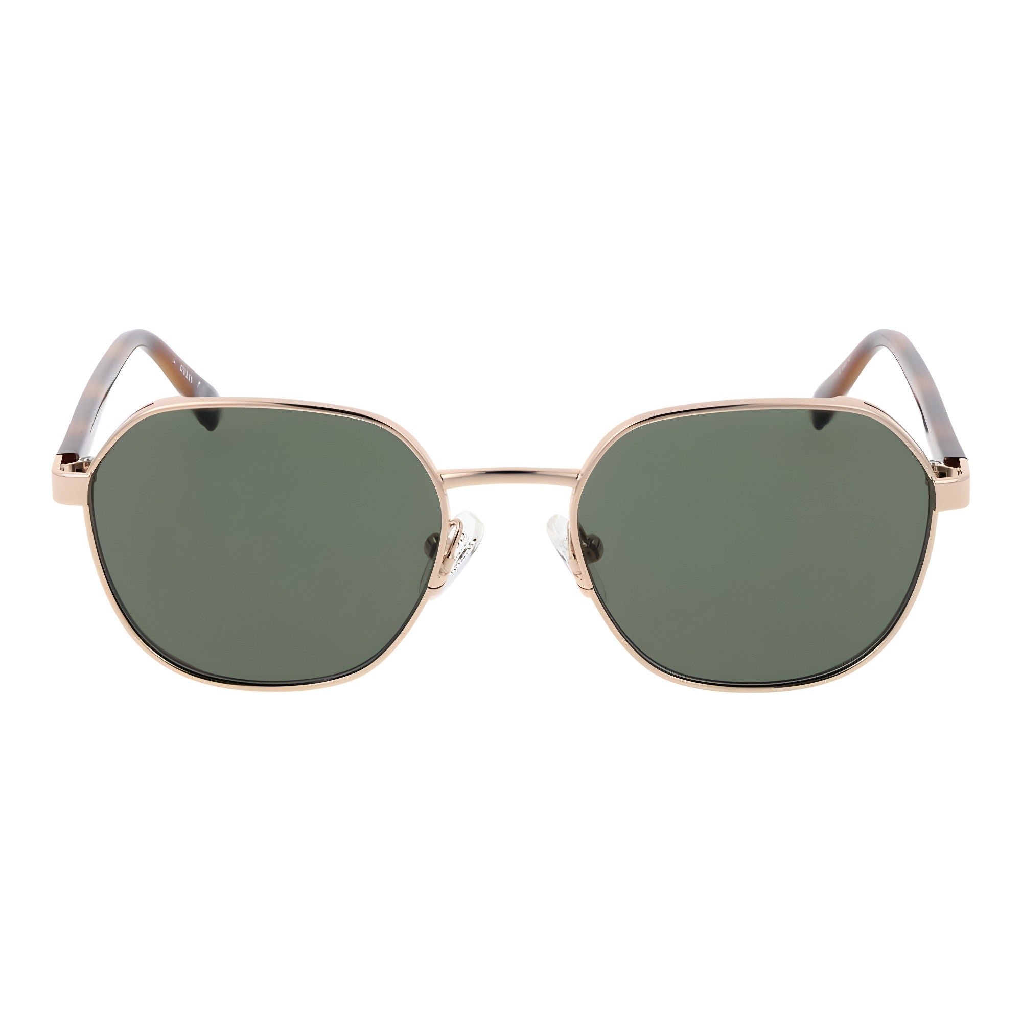 Ochelari de soare Guess aurii din metal