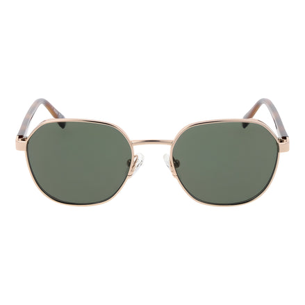 Ochelari de soare Guess aurii din metal