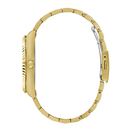Guess Gold Stainless Steel Dress Watch