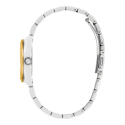 Guess Gold Stainless Steel Dress Watch