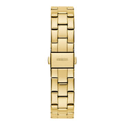 Guess Gold Stainless Steel Dress Watch