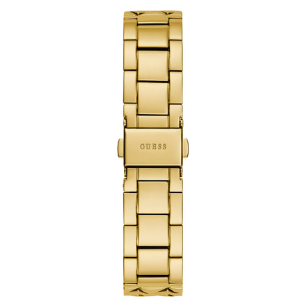 Guess Gold Stainless Steel Dress Watch
