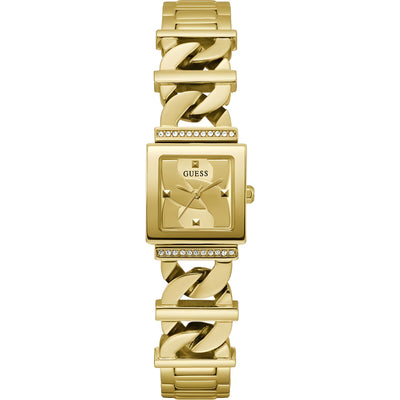 Guess Gold Stainless Steel Dress Watch