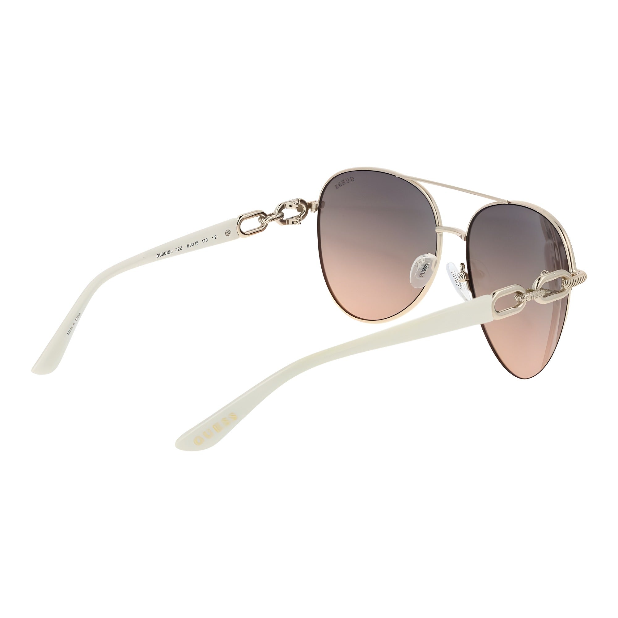 Ochelari de soare Guess aurii aviator