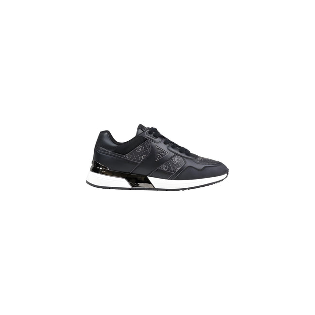 Guess Gray Leather Athletic Sneakers