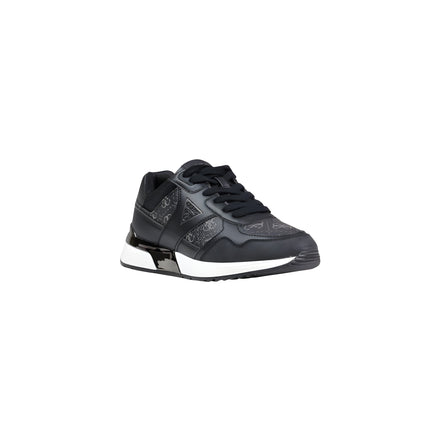 Guess Gray Leather Athletic Sneakers