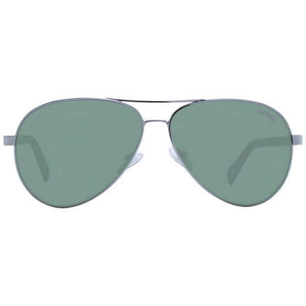 Ochelari de soare Guess gri din metal aviator