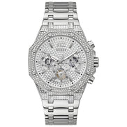 Guess Gray Stainless Steel Dress Watch