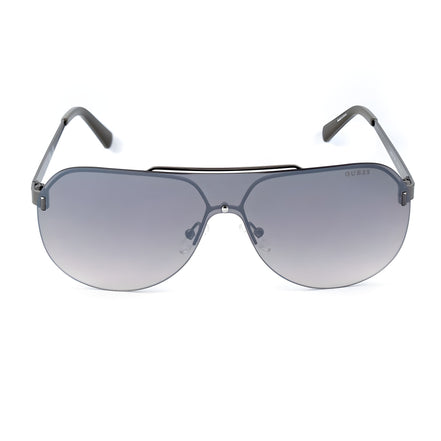 Ochelari de soare Guess gri cu lentile maro