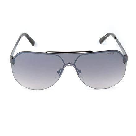Ochelari de soare Guess gri cu lentile maro