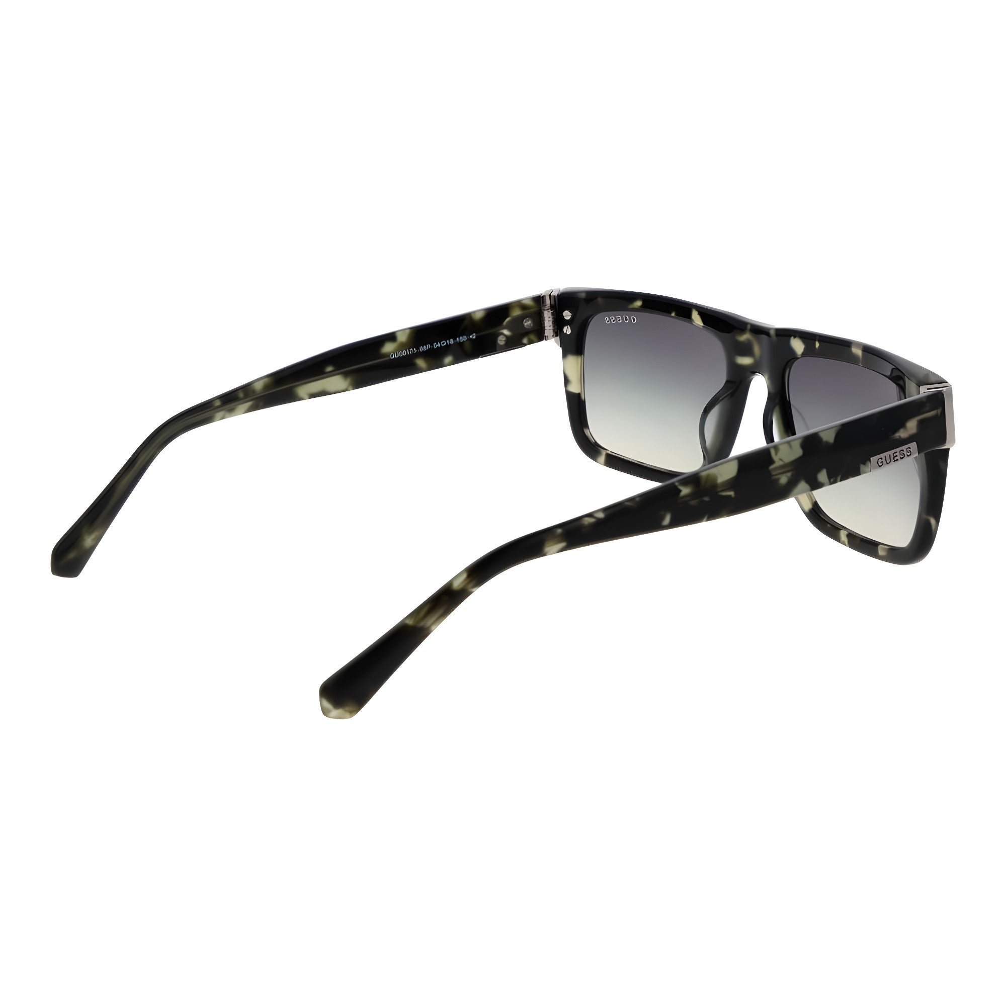 Ochelari de soare Guess verzi dreptunghiulari