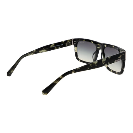 Ochelari de soare Guess verzi dreptunghiulari