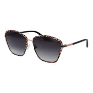 Ochelari de soare Guess roz-aurii din metal