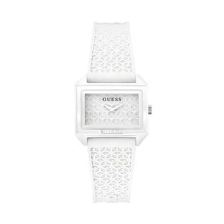 Guess White Synthetic Dress Watch