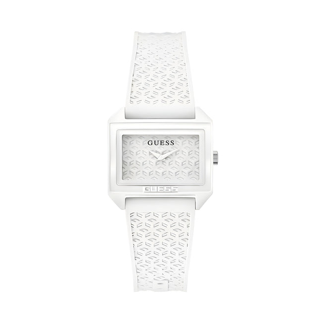 Guess White Synthetic Dress Watch