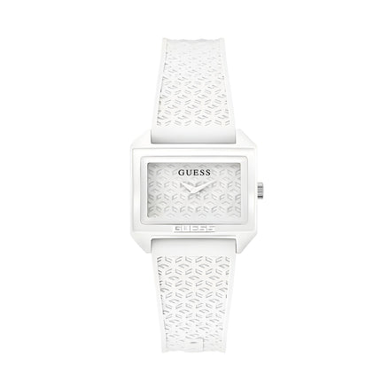 Guess White Synthetic Dress Watch