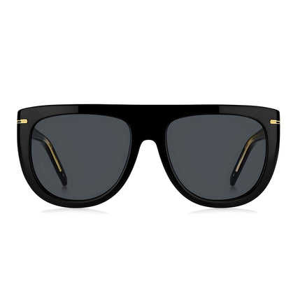 Ochelari de soare Hugo Boss negri din acetat